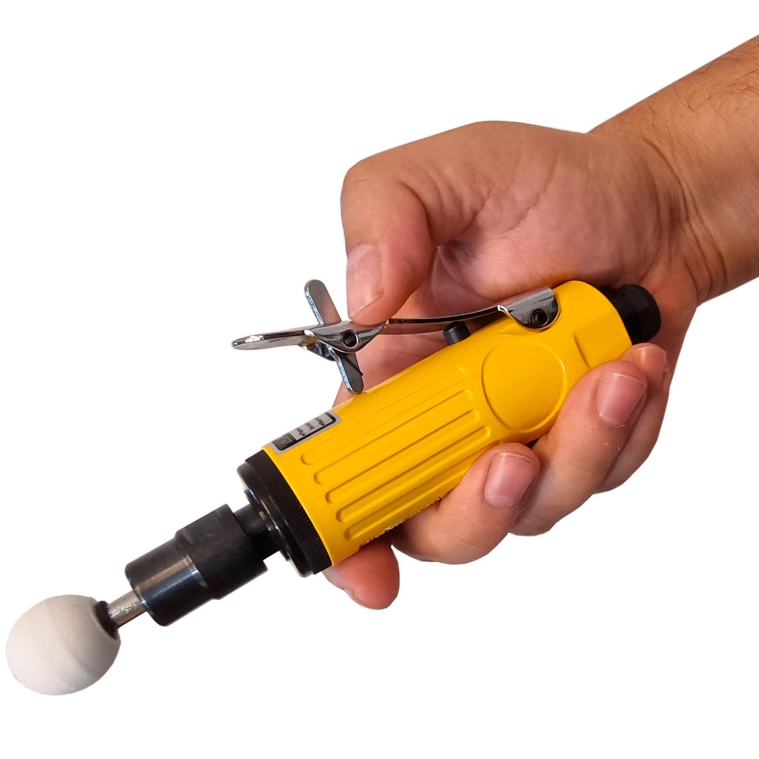 Comprar Mini Retífica Pneumática Micro Esmeril Ar 1/4 e 1/8 Dremax