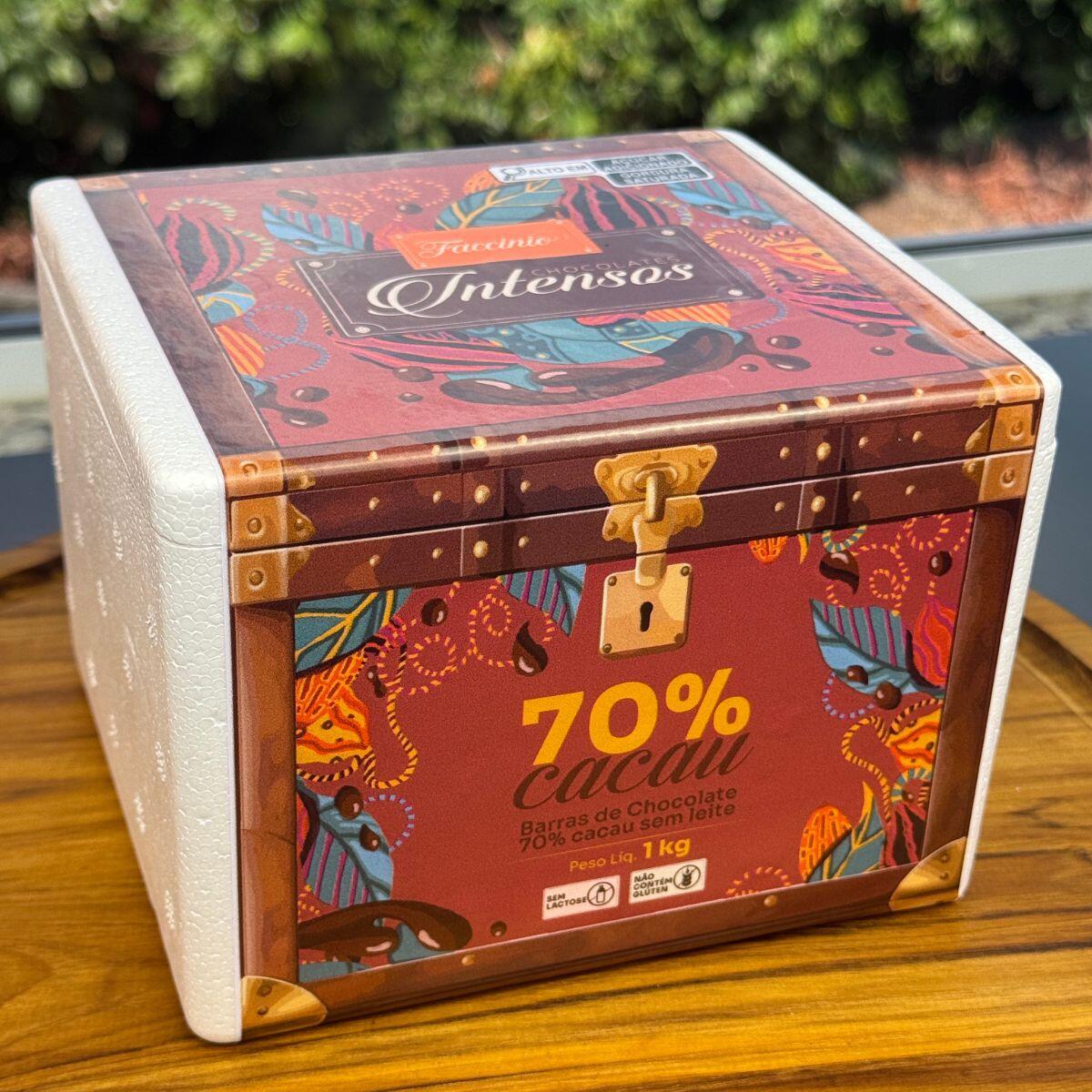 Comprar 1kg De Chocolates 70% Intenso Sem Leite Chocolates