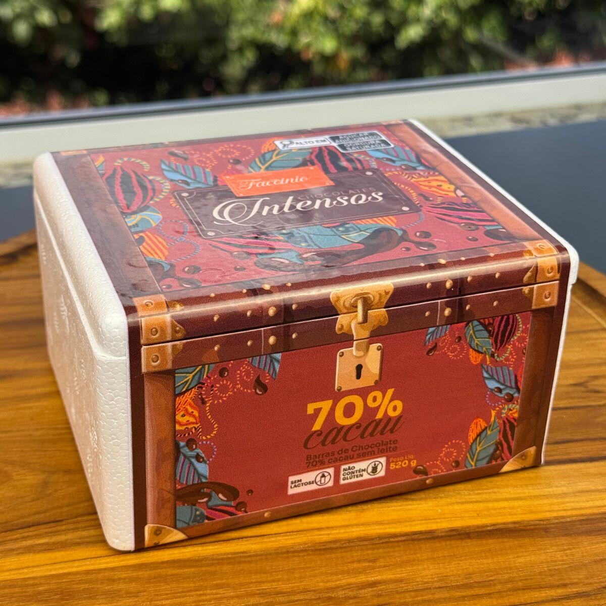 Comprar Chocolates 70% Meio Amargo Artesanal (Sem Lactose, Glúten