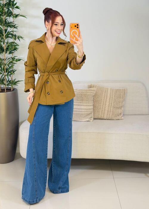 Comprar Jaqueta Trench Coat - R$698,70