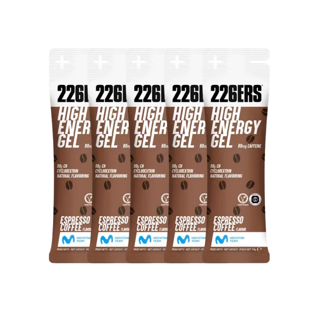 Comprar 226 ERS HIGH ENERGY GEL 76G - KIT 5 UNIDADES Sabor:Café