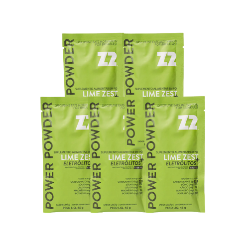 Comprar INTRA-TREINO POWER POWDER Z2 45g KIT 5 Sabor:Lime Zest - R