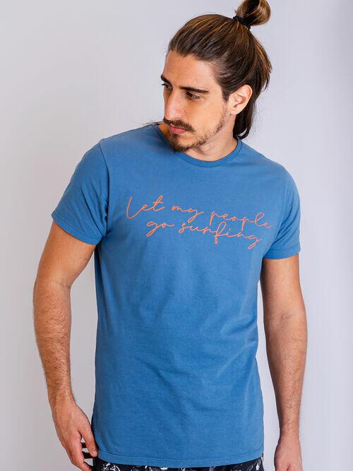 CAMISETA LET MY PEOPLE GO SURFING