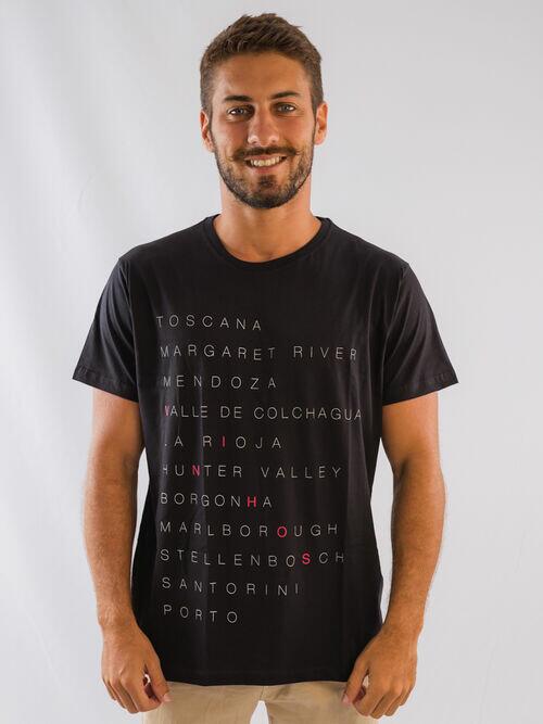 CAMISETA ICONES VINICOLAS