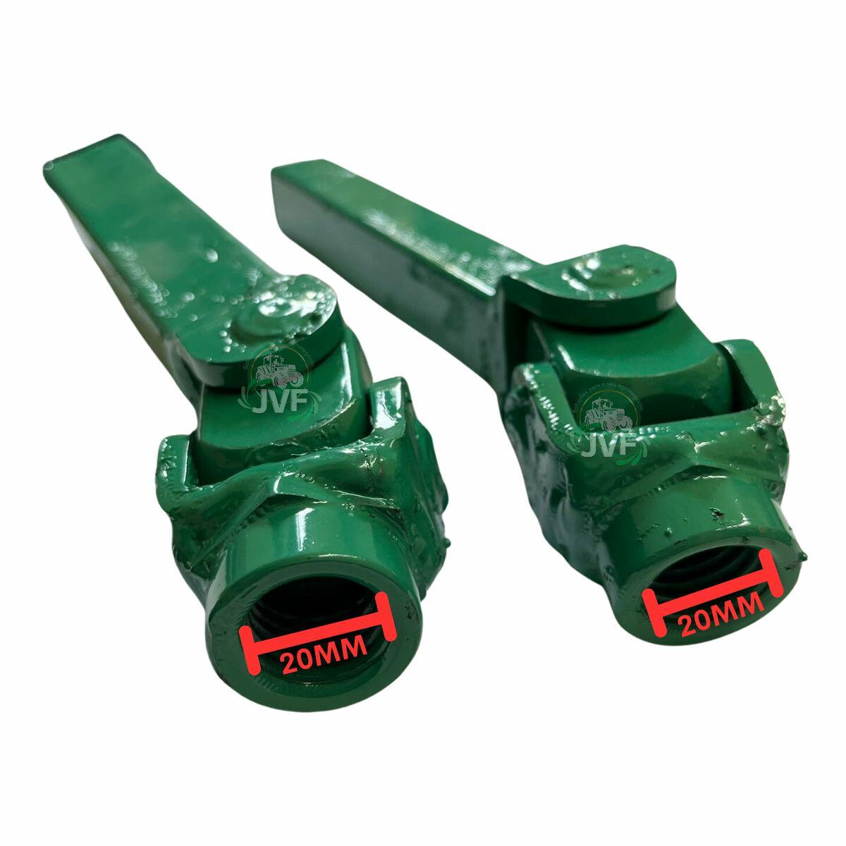 Comprar Cardan Do Rolo Dentado Para Ensiladeiras EN6400/ 6600/ 6700/ 6800 -  Eixo Fino -20mm - JVF PEÇAS AGRÍCOLAS