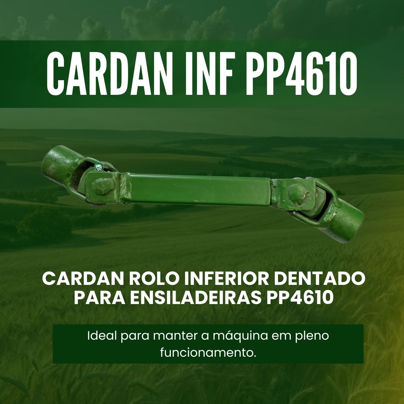 Comprar Cardan Rolo Inferior Dentado Ensiladeira Pinheiro Pp4610 - a partir  de R$228,94 - JVF PEÇAS AGRÍCOLAS