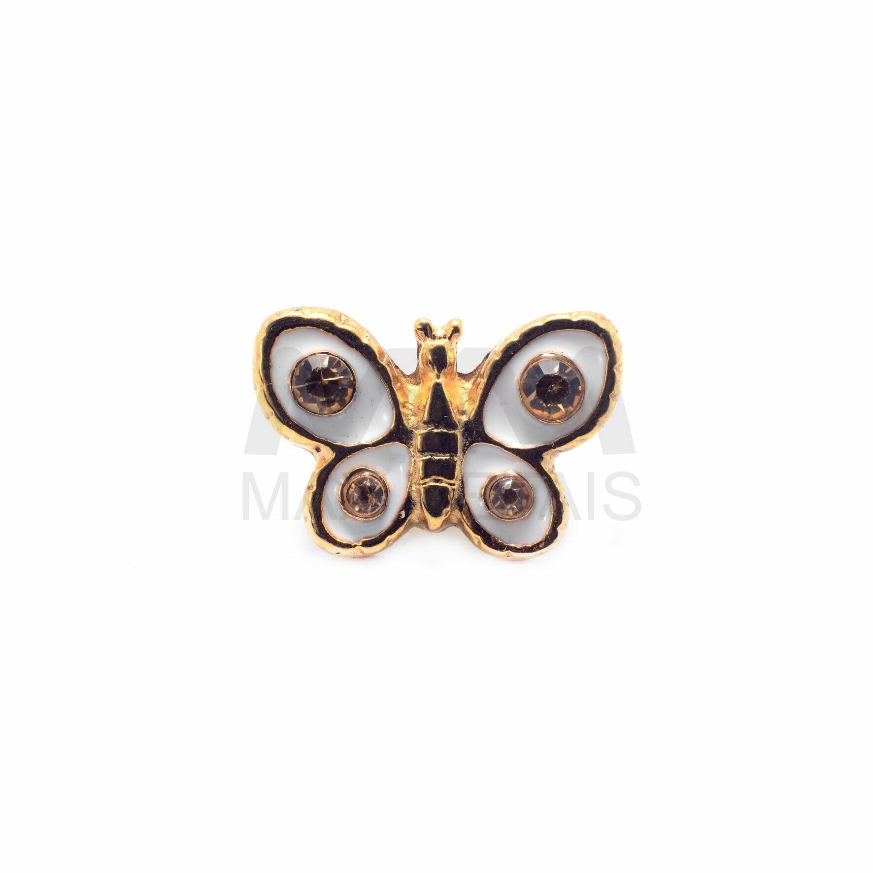 BORBOLETA 4 PEDRAS