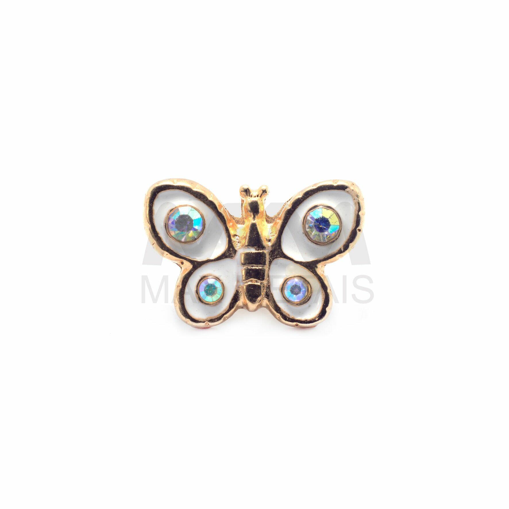 BORBOLETA 4 PEDRAS