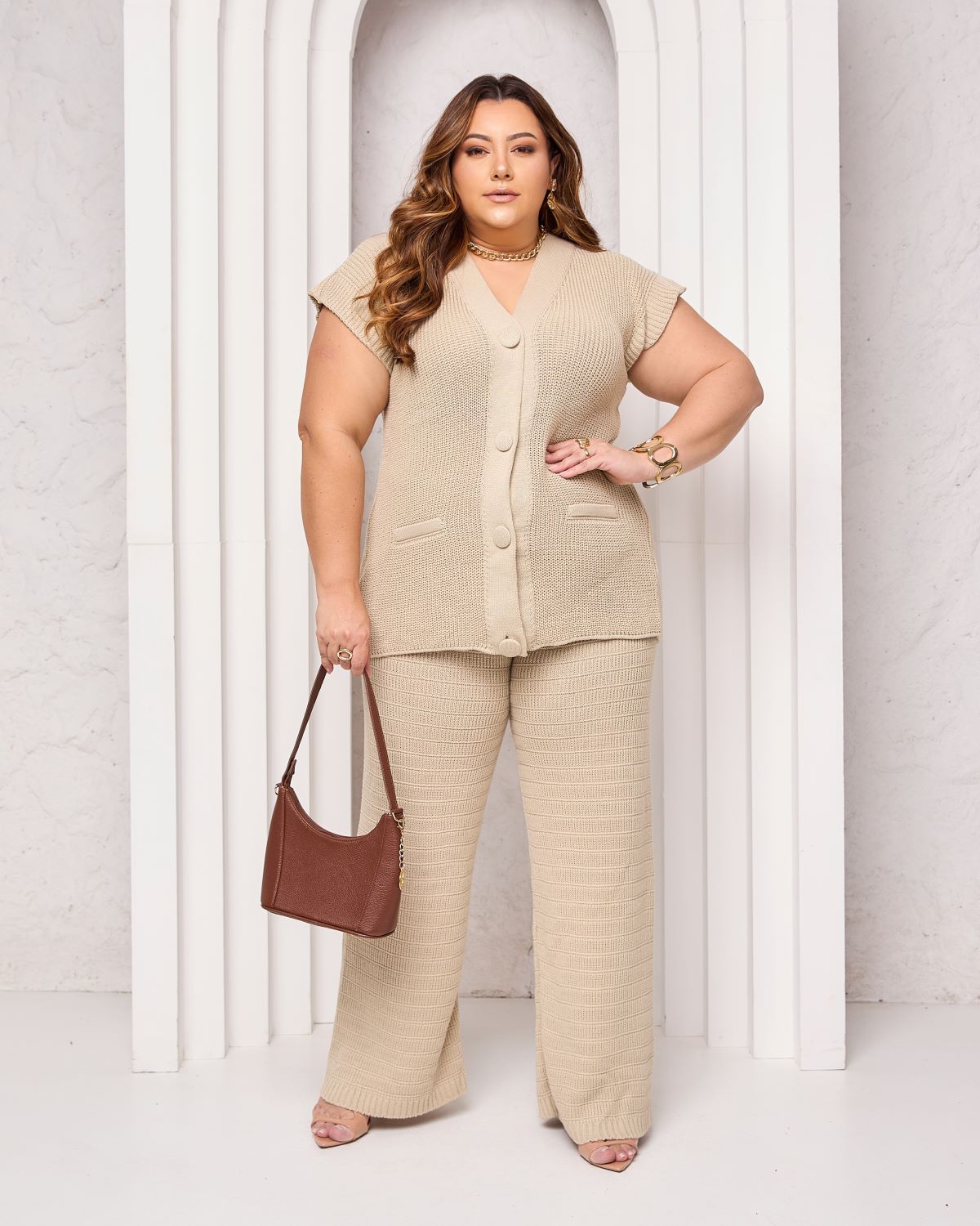 Comprar CONJUNTO SOFIA PLUS - Detroit Tricot - Black November