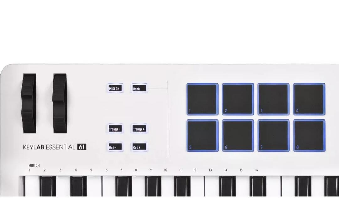 Comprar Teclado Controlador Arturia Keylab Essential 61 Mk3