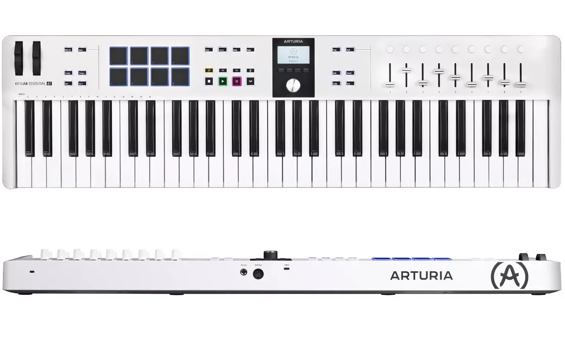 Comprar Teclado Controlador Arturia Keylab Essential 61 Mk3