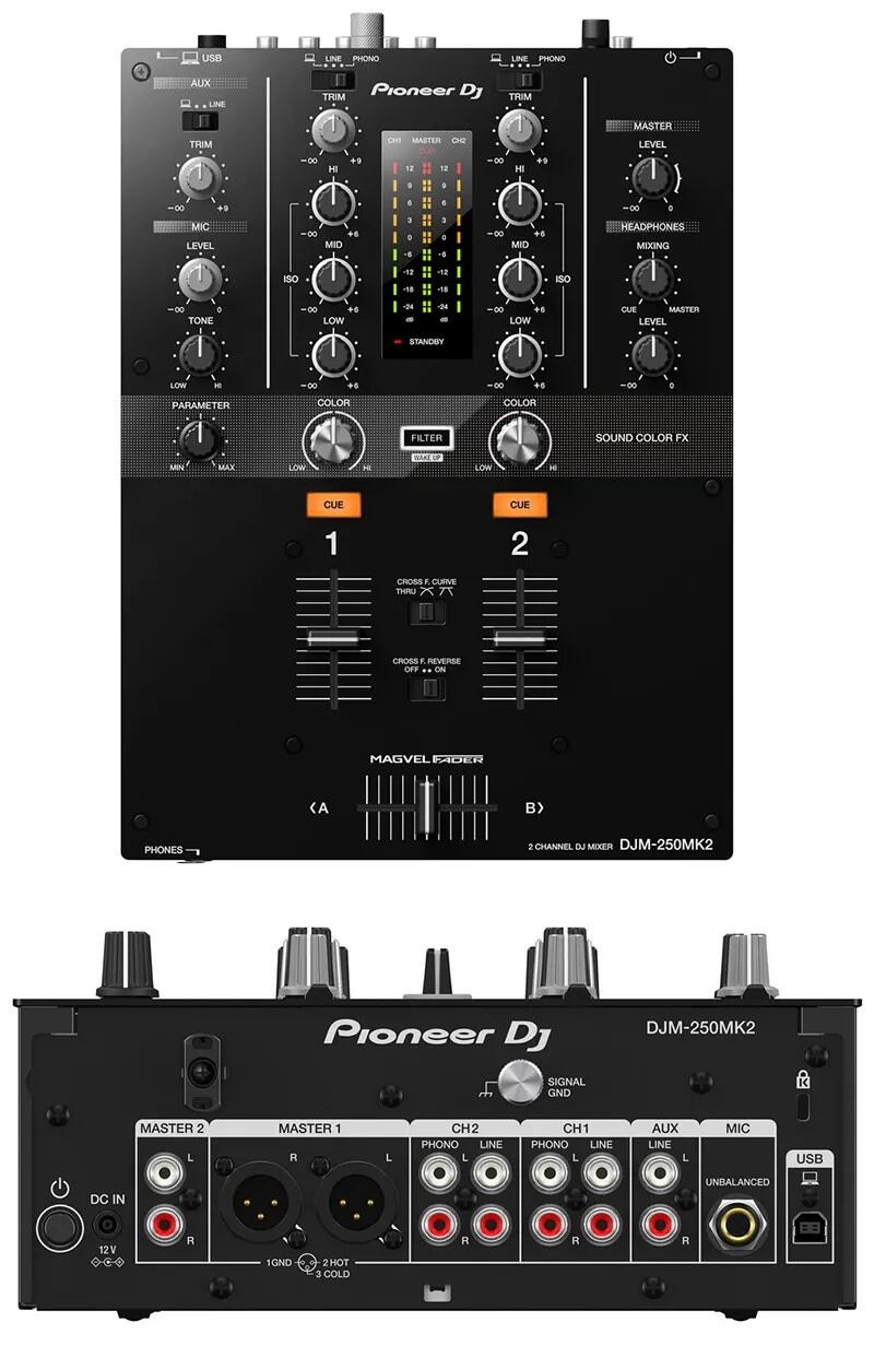 Pioneer DJM-250 DJミキサー Comprar Mixer Pioneer Dj Djm-250 Bivolt - a partir de R