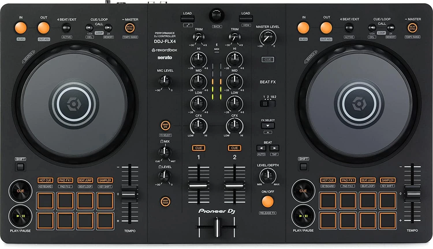 Comprar Controladora Pioneer Dj Ddj Flx4 Rekordbox Serato Dj Lt