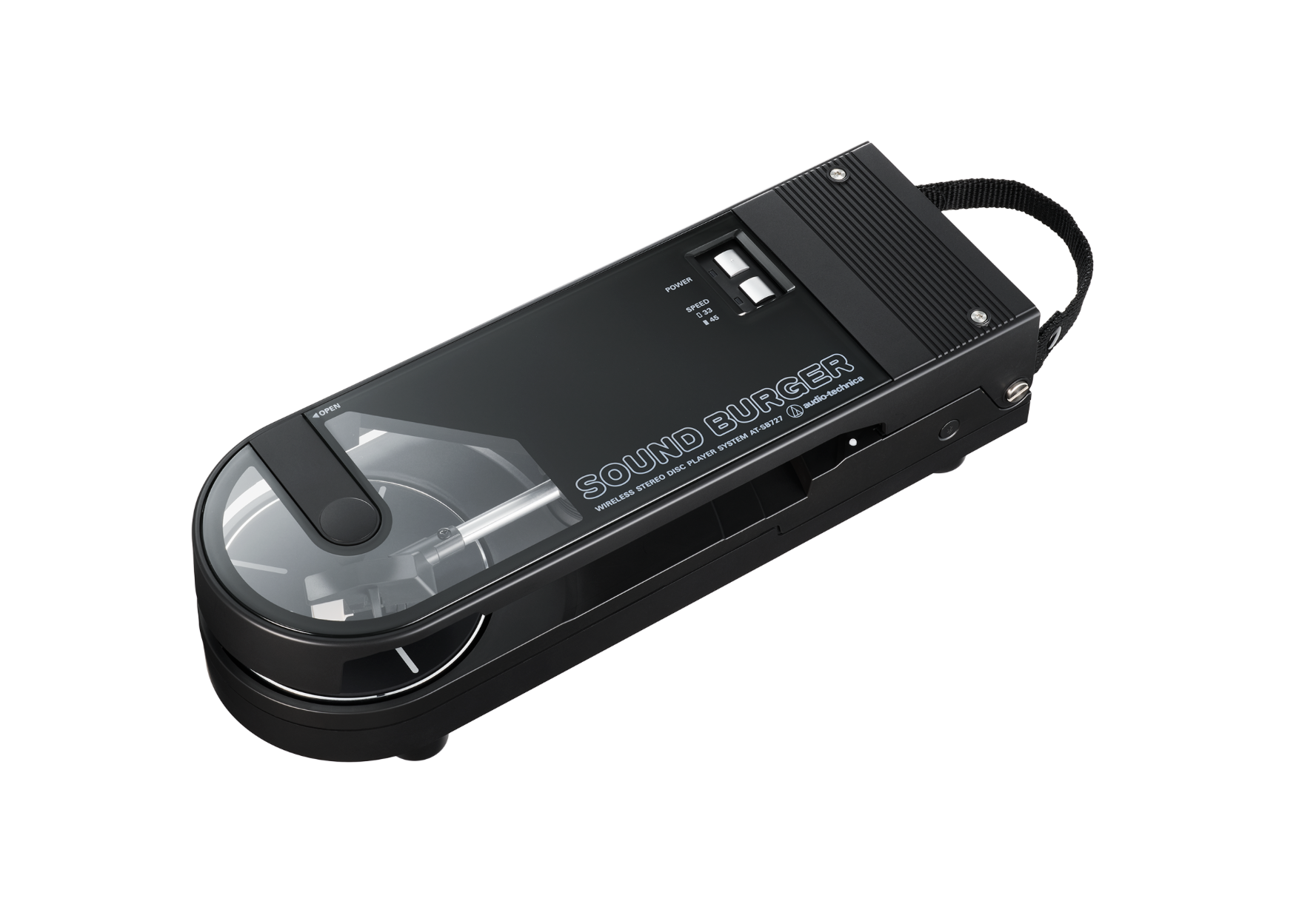 サウンドバーガー Comprar Toca Discos Audio-Technica Sound Burger Portátil Preto - a