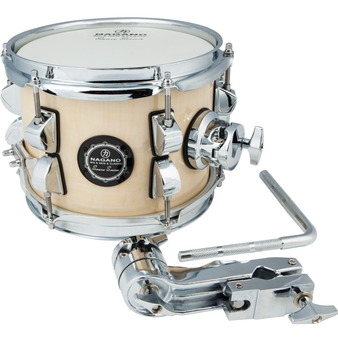 Comprar Caixa Nagano Snare Series New Beat 8X6 NTC Natural Clear