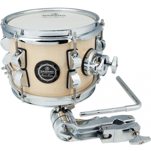 Comprar Caixa Nagano Snare Series New Beat 8X6 NTC Natural Clear