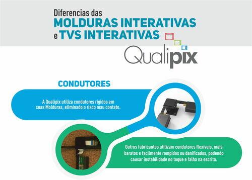 TELA TOUCH - MOLDURA QUALIPIX 23 POL.