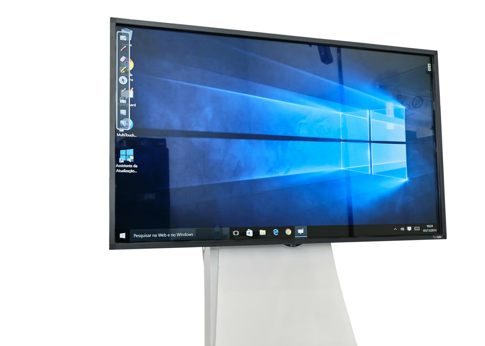 TV COM TELA TOUCH QUALIPIX 55 POL.