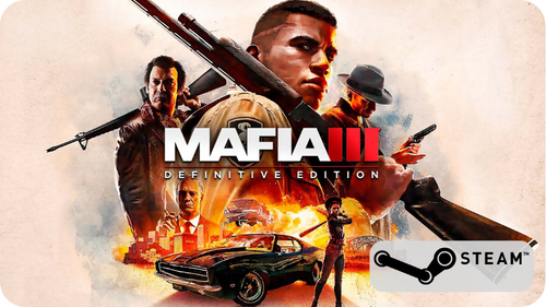 Comprar Mafia III 3 Definitive Edition PC Steam - R$169,90 - 7card - A  queridinha dos gamers