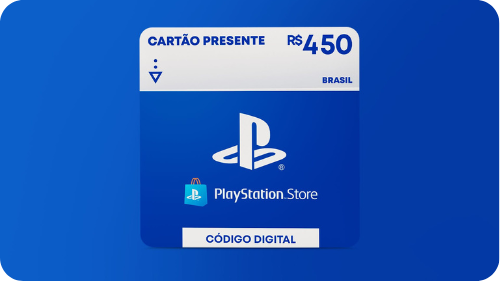 Cartão Psn Playstation R$450,00 Reais - Brasil