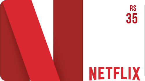 Cartão Netflix Recarga R$35 Reais - R$34,99