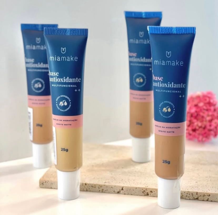 Make Base Base Antioxidante Mia Make: Hidratação e Regeneração