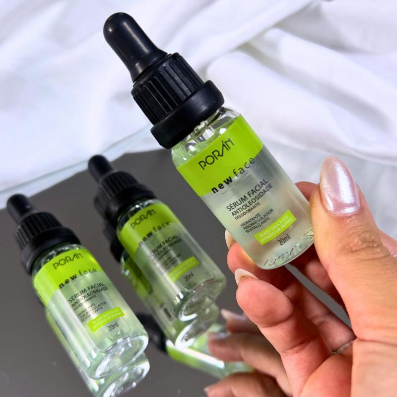 Sérum Facial Antioleosidade New Face | Porán