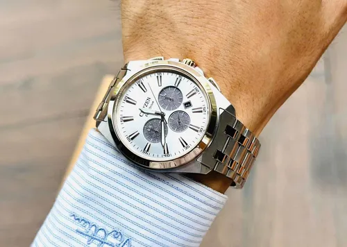 Comprar Relógio Citizen Eco-Drive Peyten Cronógrafo Bicolor