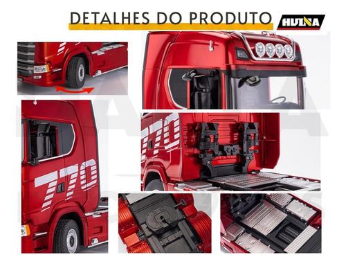 Comprar Caminhão Scania 770 S V8 Truck Ecala 1:18 Controle Remoto