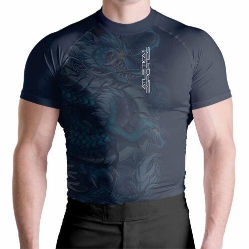 Comprar Rash Guard Masculina Dragão Chinês Manga Curta - a partir