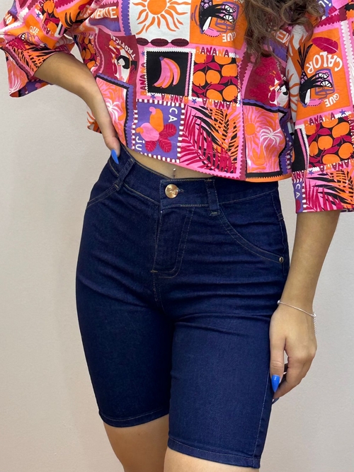 Shortinho Jeans Shorts Jeans Feminino Da Moda Short Jeans Feminino