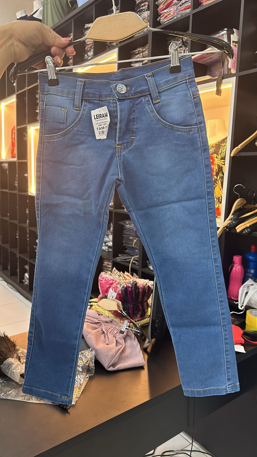 Brechó CalÇa Jeans Boca De Sino Masculina Roupas CalÇa Jeans