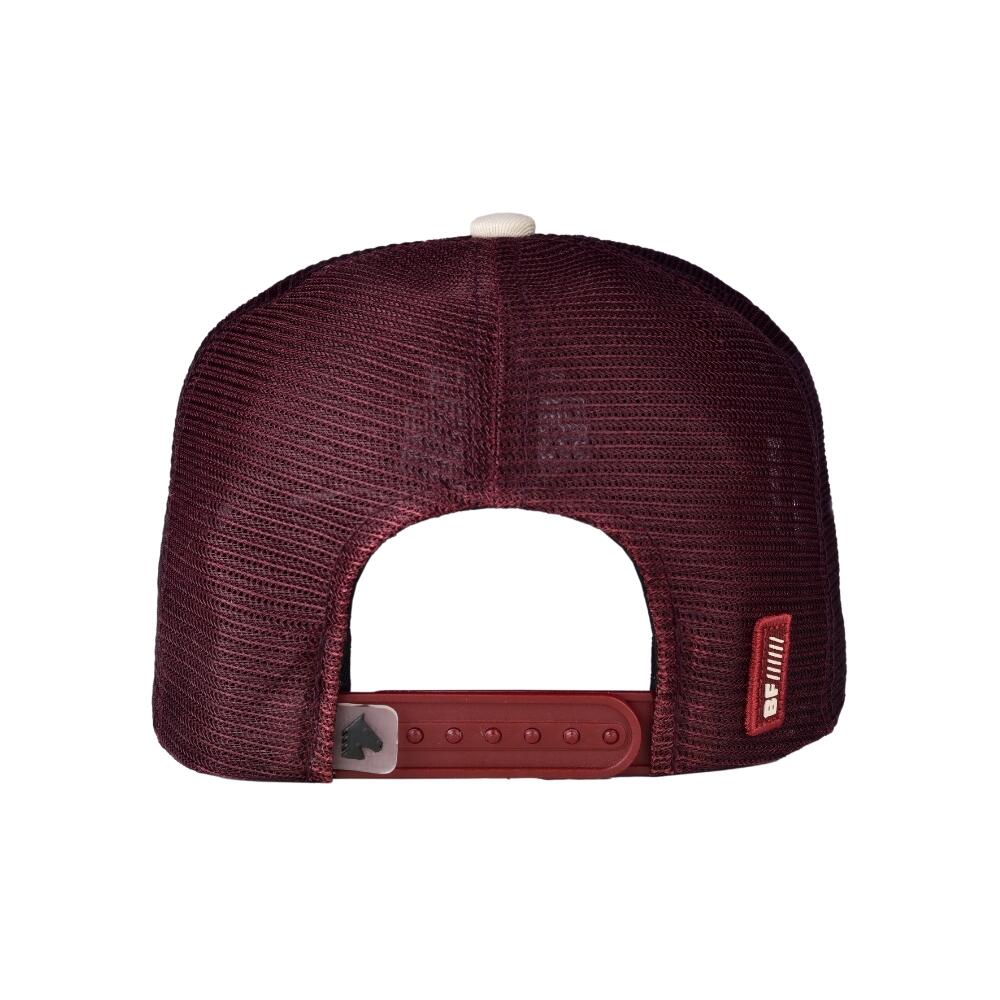 BACK-BONE BBS-H-582GJ-8oz」 Boné Snapback Preto Backdrop Beer Branco