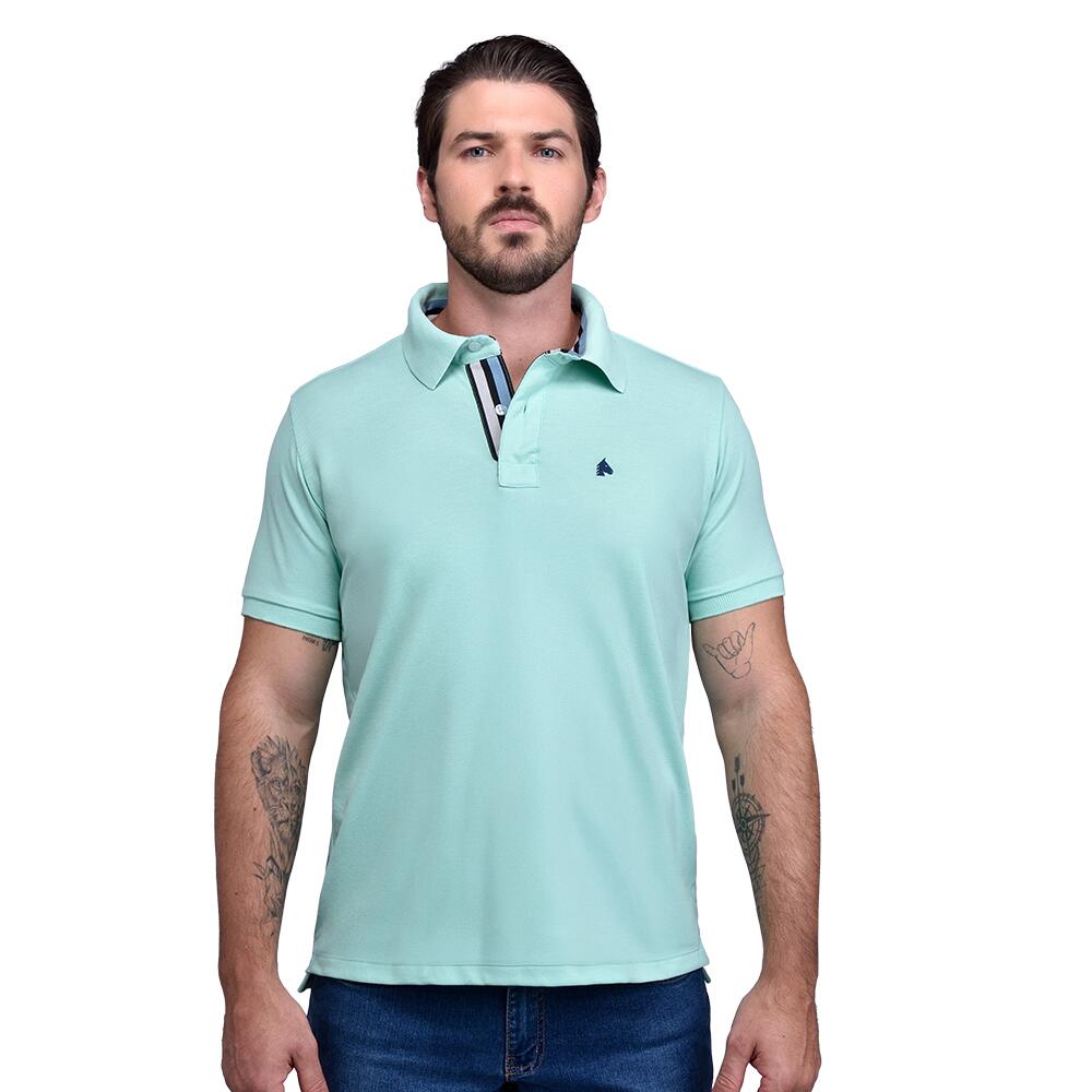 Comprar Camisa Polo BF Tradicional Verde Água