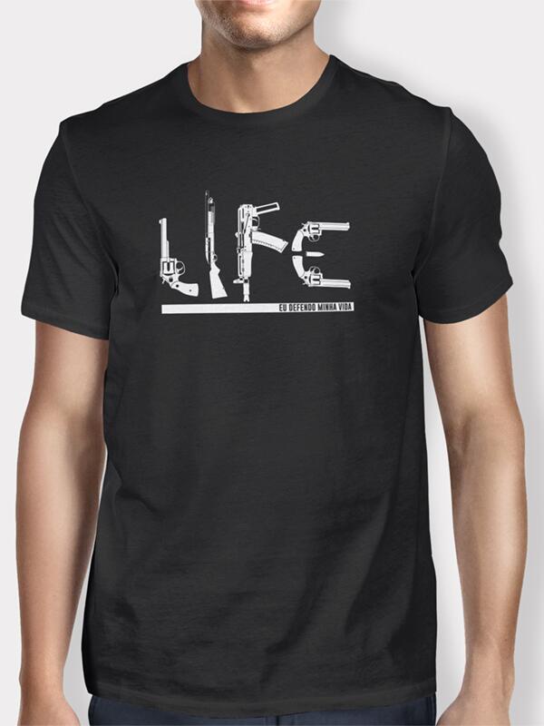 Comprar Camiseta - Life - de R$68,90 a R$76,90