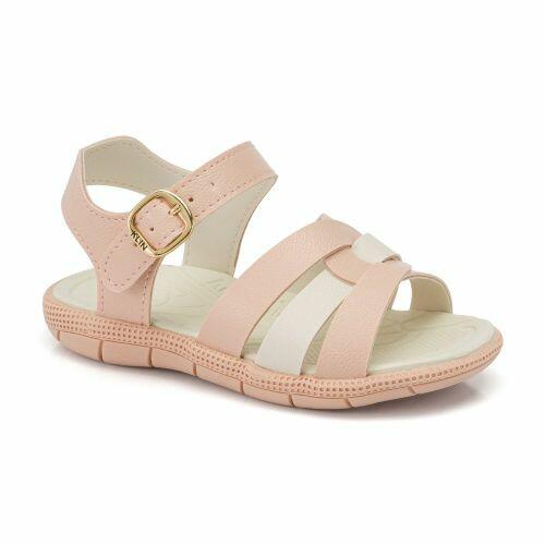 171244000 SANDALIA TIC TAC CASUAL 171 BRANCO/ROSA CLARO