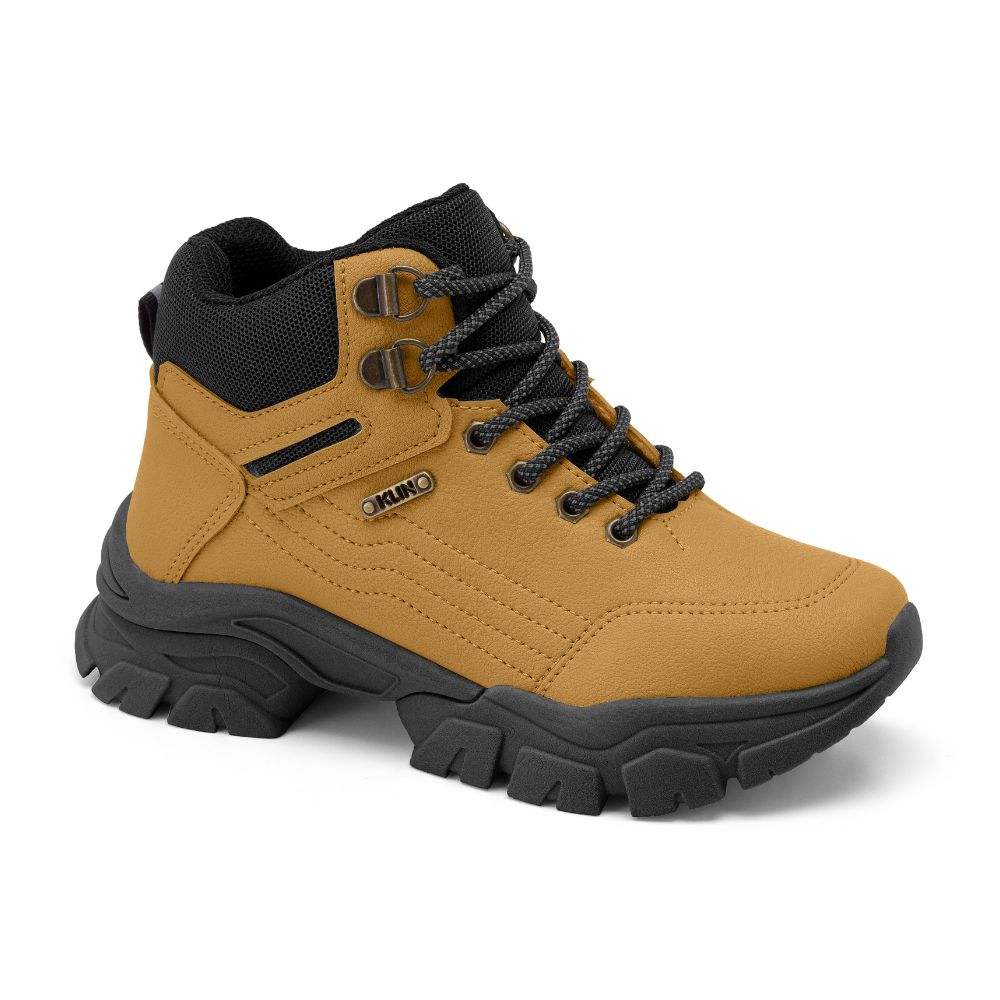 Bota Coturno Adventure Infantil Klin Kids Bicolor