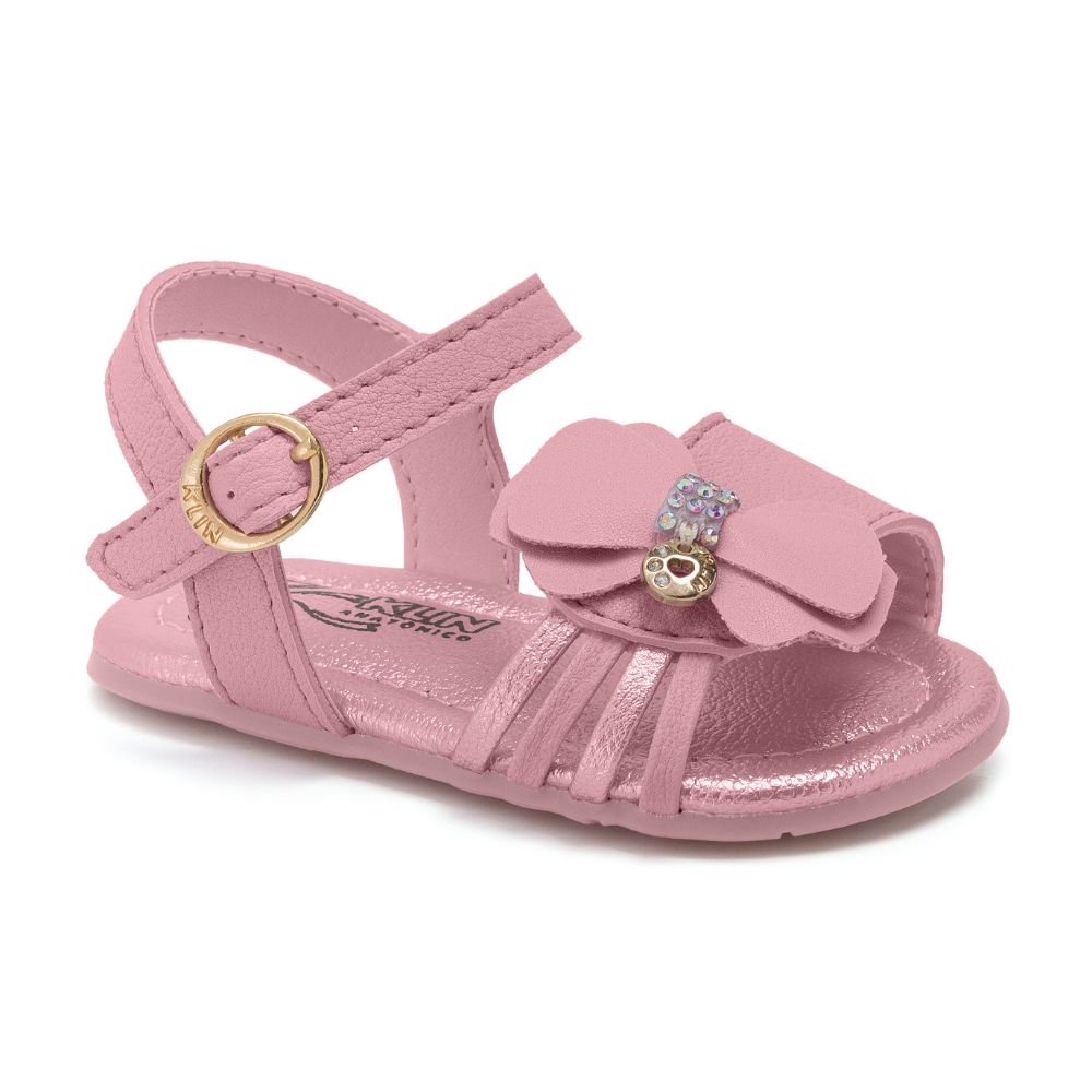 Sandália Infantil Bebê para Menina Klin Cup cake Loja Klin