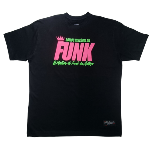 Camisa Somos História do Funk edição Mangueira - R$99,00