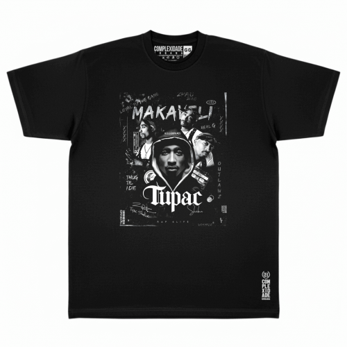 Camisa Complexidade Tupac Makaveli - R$99,00
