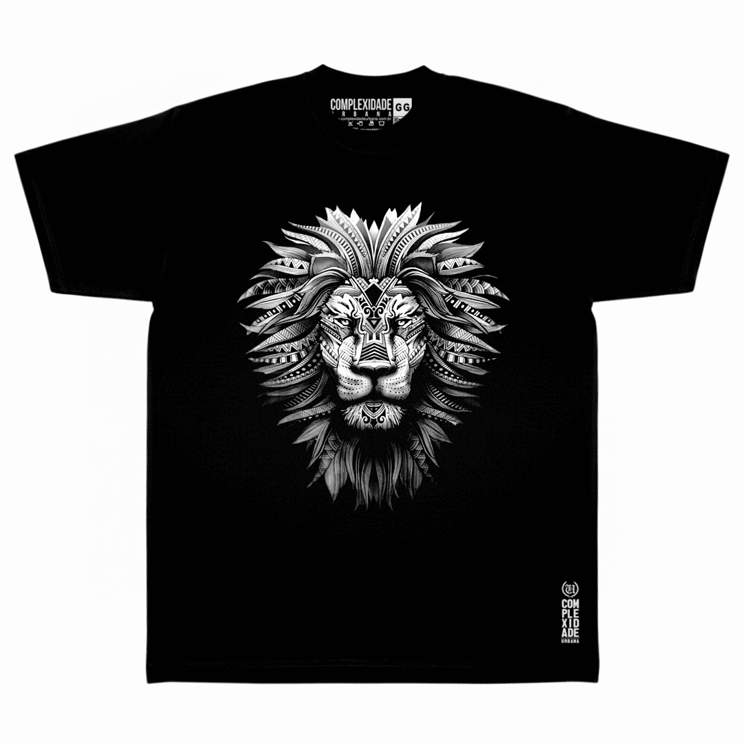 Camisa leão Rei Tribal R$90,00