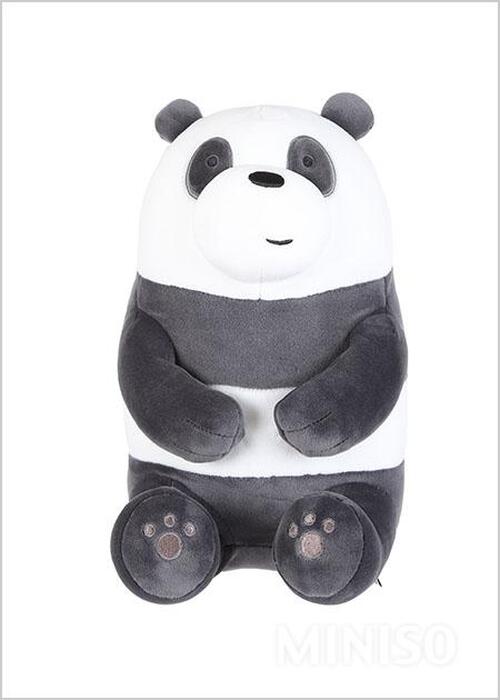 Pelúcia We Bare Bears Panda Sentado 30cm Cod 0300021151