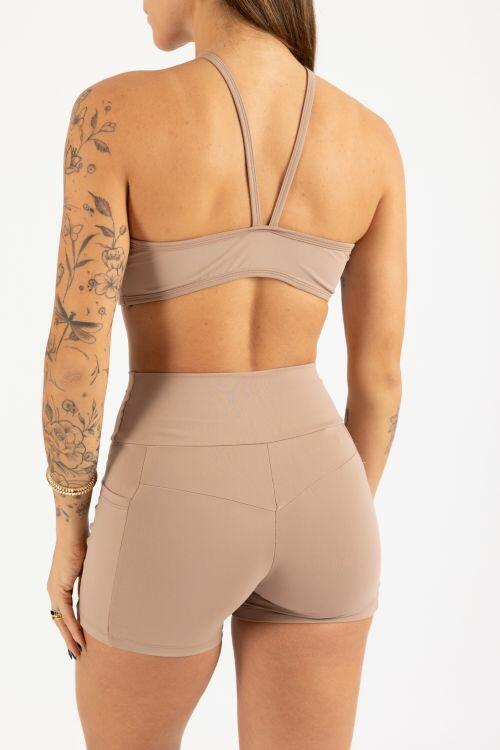 Comprar Top Cruzado Bege