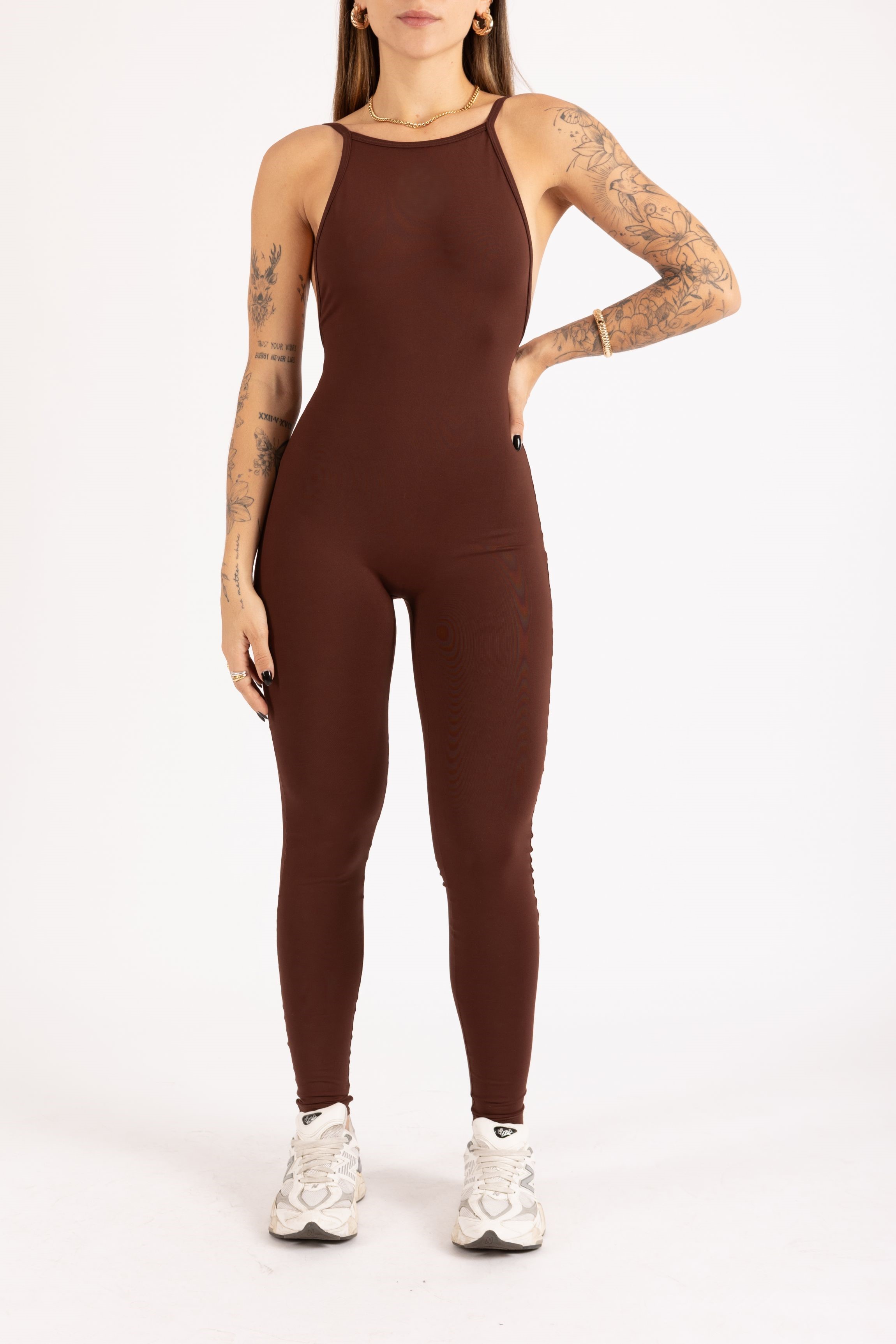 Macacão Essential Marrom - foto 1