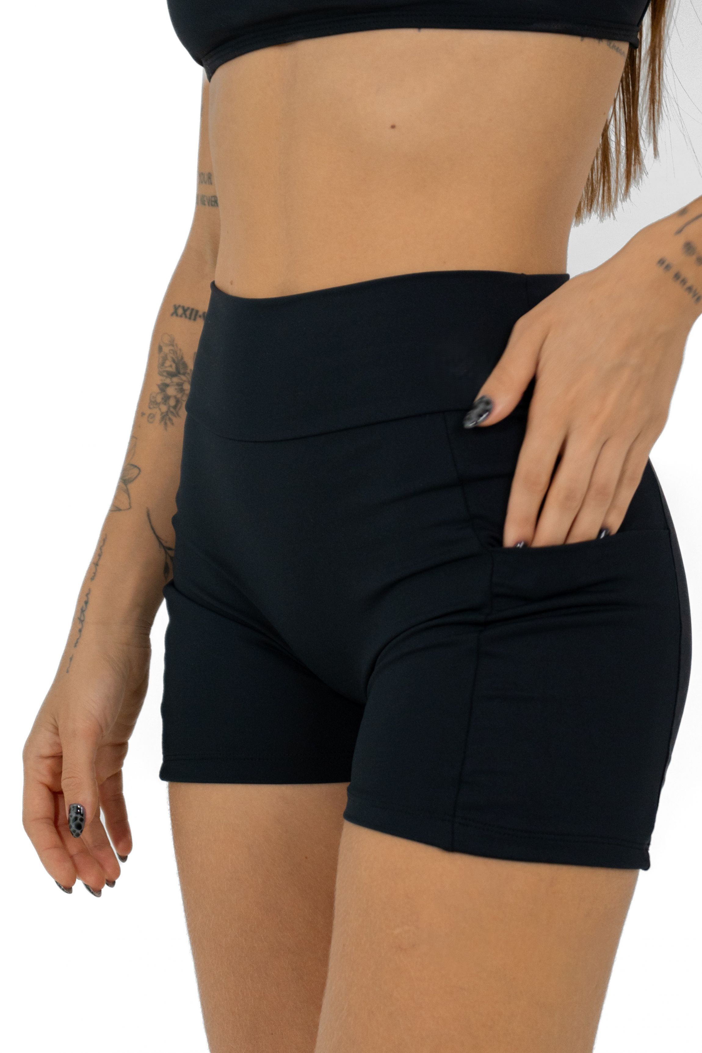 Short Speed c/ Bolso Preto - foto 1