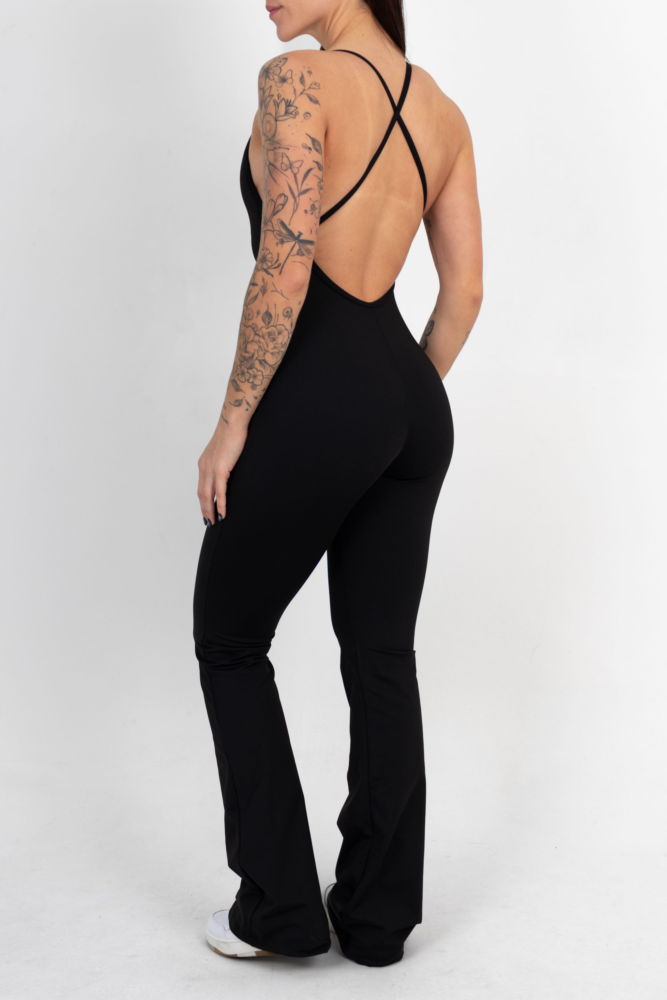 Macacão Flare Preto - foto 2