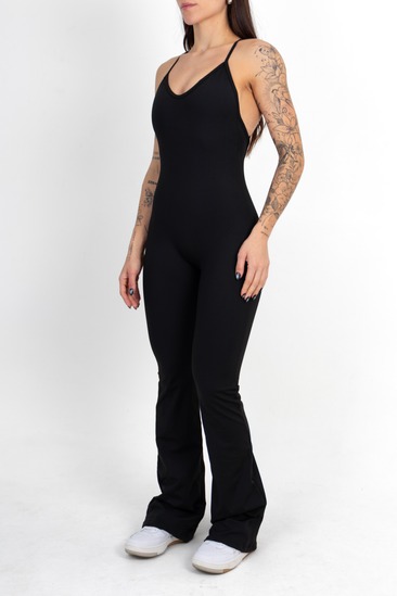 Macacão Flare Preto - foto 3