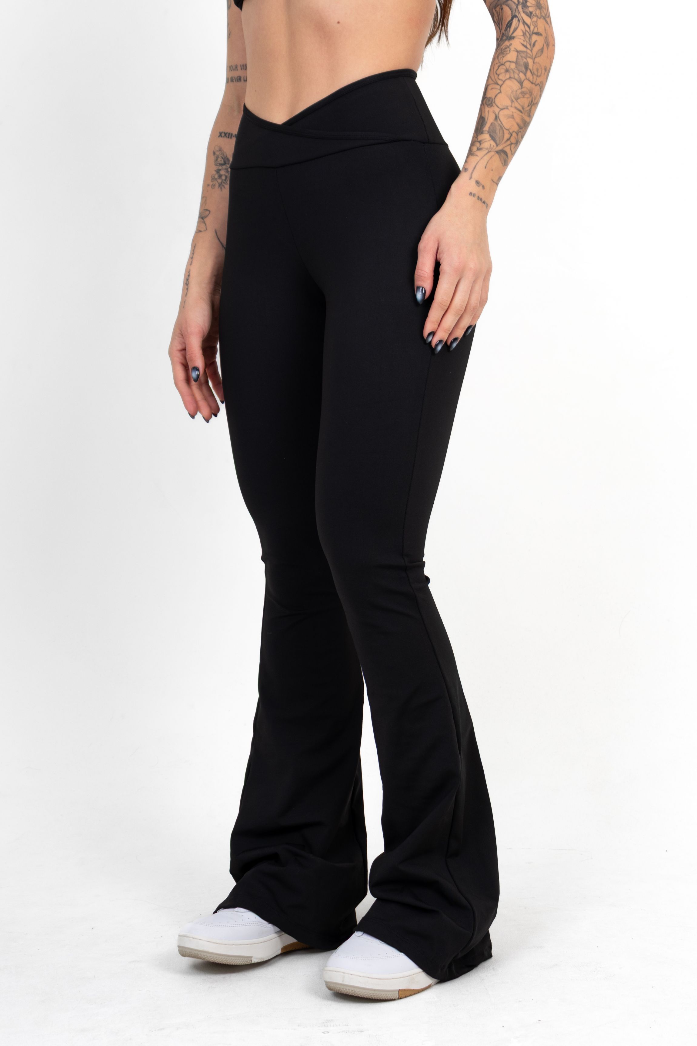 Legging Flare Preta - foto 3