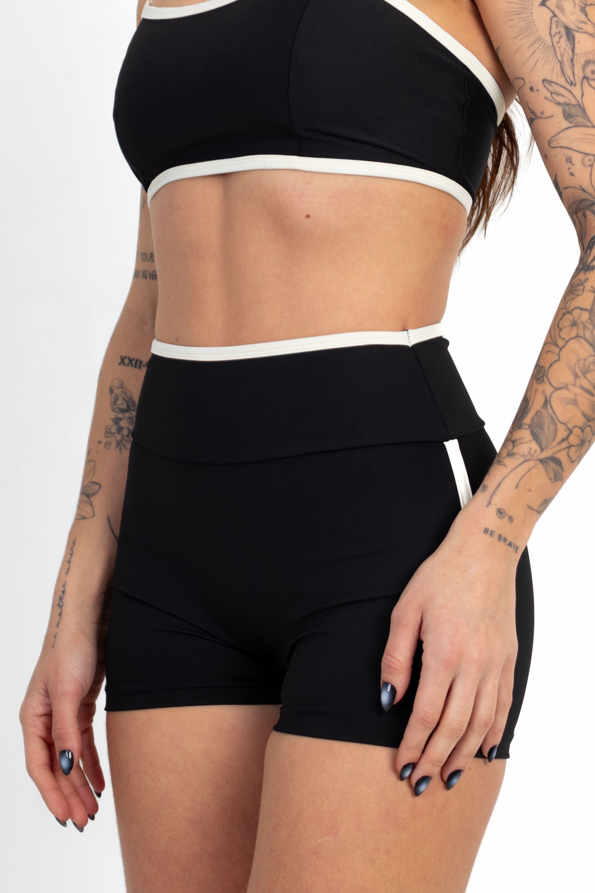 Short Edge Preto c/ Off - foto 1