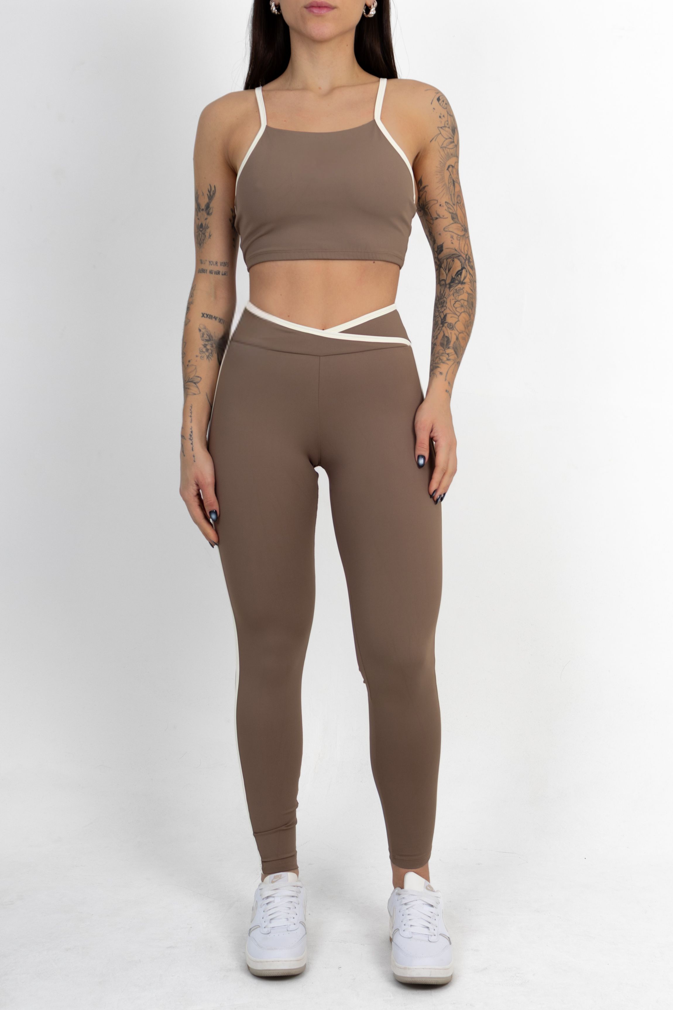 Legging Cross Cappuccino c/ Off - foto 4